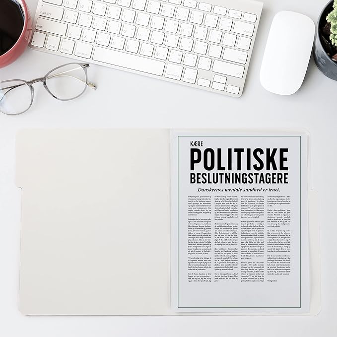 Mr. Pen File Folders - 18 Pack with Vintage Colors and 1/3-Cut Tabs - Letter Size, Colored Office Supplies