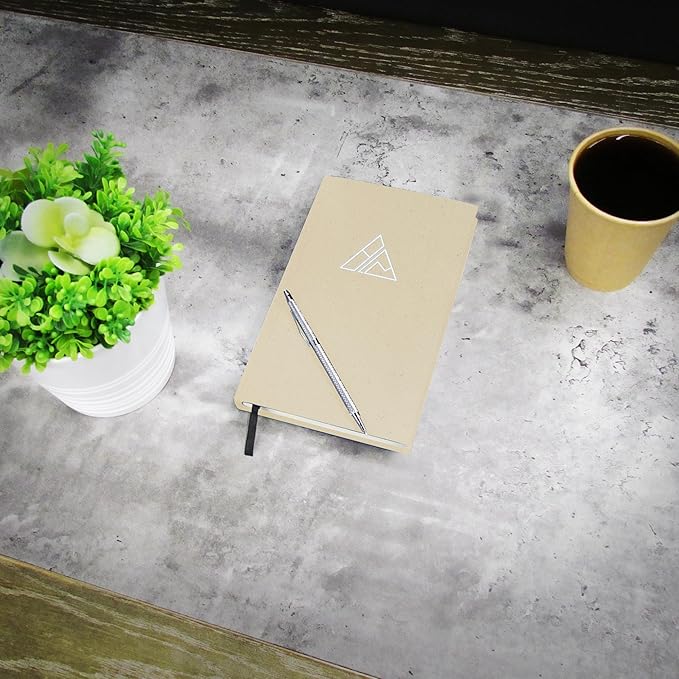 Self-Mastery Journal for Men - Gratitude Journal – 5 Minute Journal - Reflection Manifestation Journal for Mindfulness – Goal/Guided Gratitude Journal for Women & Men (Cream, Self Care Journal)