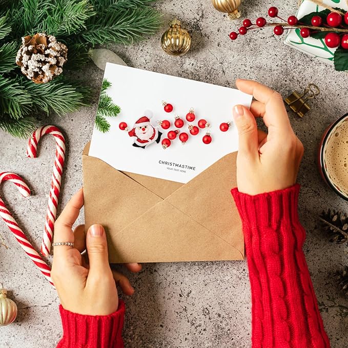 MaxGear Postcards for Mailing, 4" x 6" Cardstock Paper Postcard Paper, Blank Postcard Christmas Card, 300 GSM Thank You Postcards Printable Post Cards, 60 Pack White Blank Post Cards Bulk