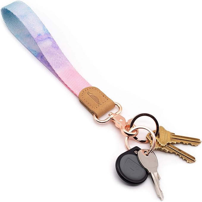 POCKT Lanyard for Keys Wristlet Strap Key Chain Holder for Men and Women - Cool Hand Wrist Lanyards for Keys and Wallets