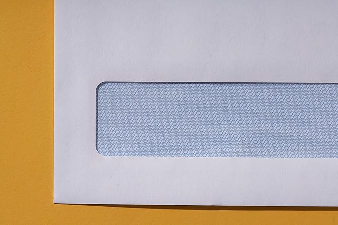 Blake Purely Everyday #10 Pack of 1000 Window Peel and Seal Envelopes (29216-76) White - 4 1/8" x 9 1/2"