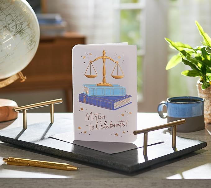 American Greetings Law School Graduation Card (Great Achievement)
