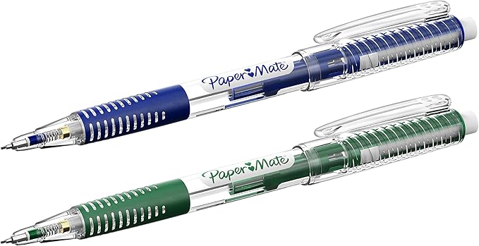 Paper Mate Clearpoint Break-Resistant Mechanical Pencils, 0.7mm, HB 2 Lead