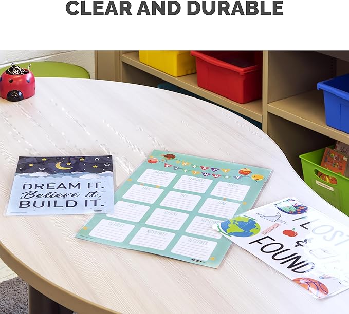 Fellowes Thermal Laminating Sheets, 3mil Letter Size Pouches, 9 x 11.5, 200 Pack, Clear (5743401)