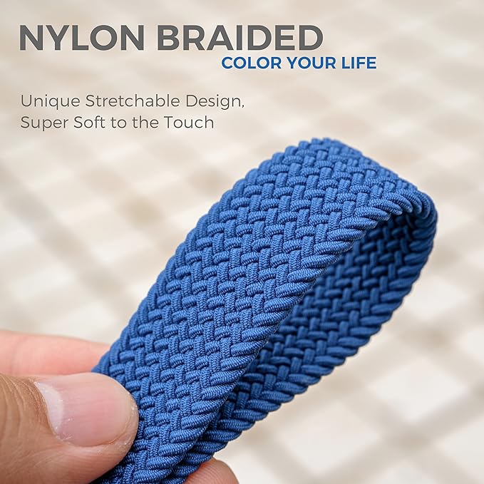 SENLLY Wristlet Lanyard, Stretchy Keychain Holder, Original Elastic Anti-Drop Design Keyring