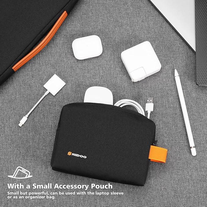 NIDOO 17.3 inch Laptop Sleeve Computer Carrying Case for 17.3" Lenovo Legion 5 / 5i / IdeaPad L340 / HP Gaming Pavilion 17 / Envy Laptop 17 / Acer Chromebook 317 / Asus ZenBook Pro 17 / Dell G7 17