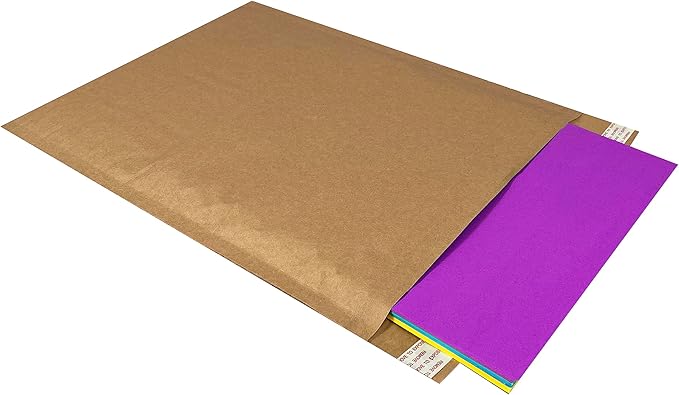 Honeycomb paper padded envelope sealable mailers (50, #4-9.5" x 13.5")