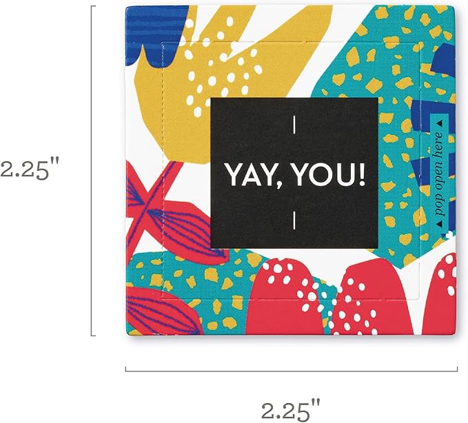 Compendium ThoughtFulls Pop-Open Cards — 2-Pack of You're Awesome, Yay, You! — 60 Pop-Open Cards, Each with a Different Message Inside