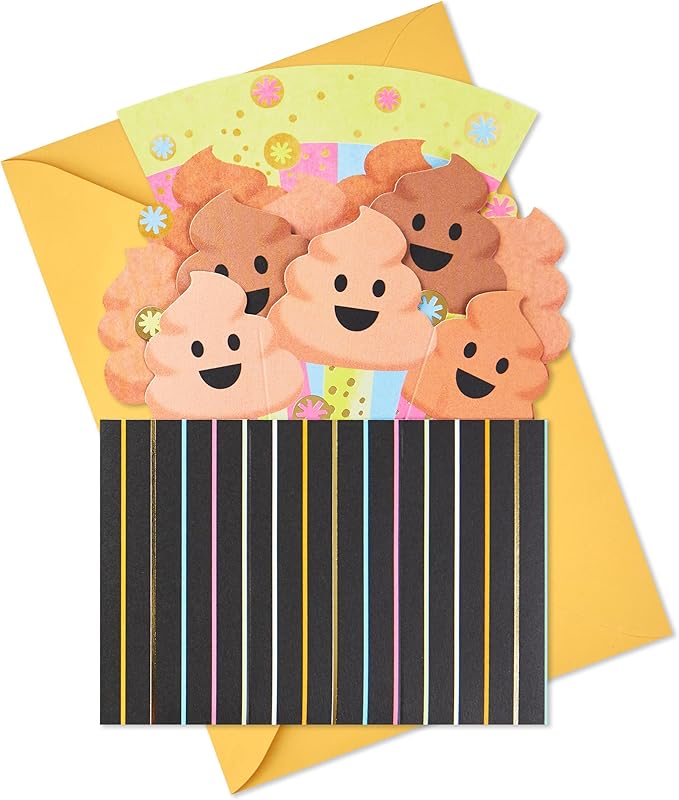 Hallmark Paper Wonder Shoebox Pop Up Card (Holy Crap, You are Awesome) for Birthday, Congratulations, Graduation, All Occasion