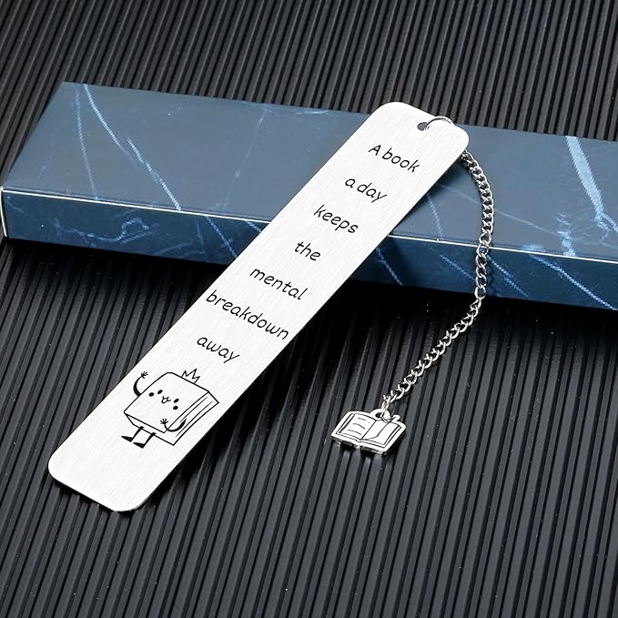 Book Marks Reading Women, Gifts for Book Lovers, Funny Bookmarks for Book Lovers Bookish Bookworm, Book Marks for Women Men Friends Daughter Son Graduation Christmas Birthday Gifts for Women Girls