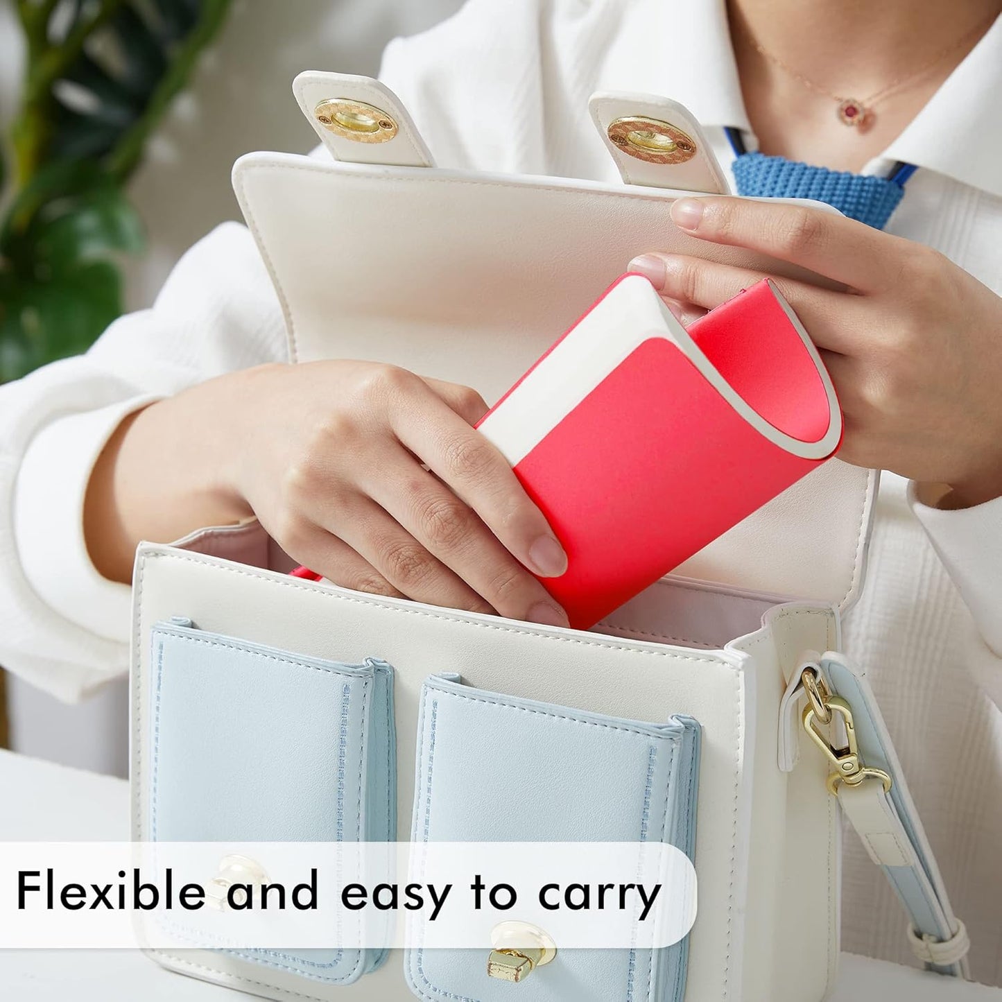 feela 8 Pack Soft Cover Journal Bulk, Notebooks College Ruled for Work, Lined Travel Journal for Women Men, Note Taking Notebook School Supplies Business Writing, 8.2” x 5.5”, A5, Red