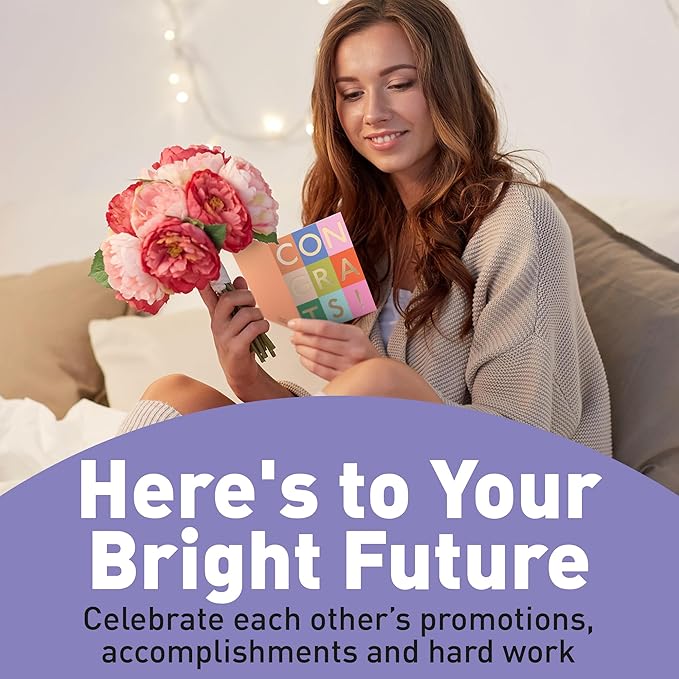 Sweetzer & Orange S&O Fun Congratulations Cards with Envelopes - Colorful Congrats Card Pack of 24 - Encouragement with Envelopes - Appreciation for Coworkers - Boxed Compliment Cards - Recognition