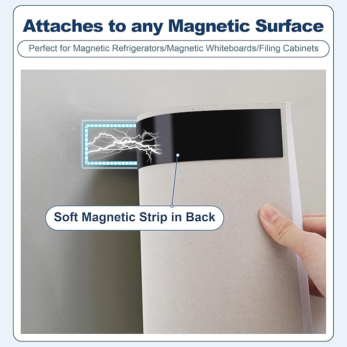 SUNEE Magnetic Calendar for Refrigerator from Now to June 2027 Wall Calendar, Fridge Calendar 3 Year Planner with Magnet for Monthly Program, 8.5"x11" Tearable Paper Calendar, Seasonal Color