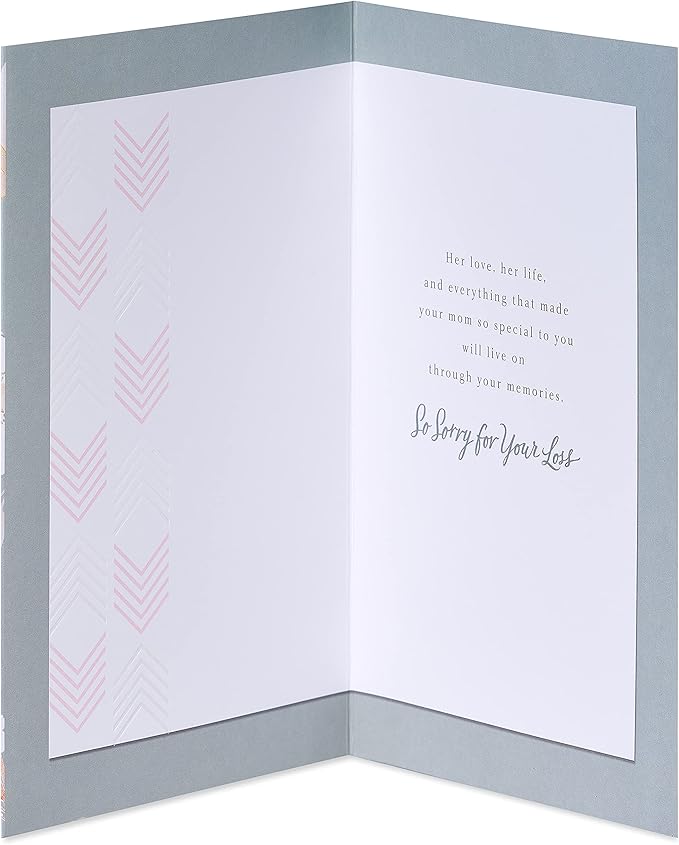 American Greetings Sympathy Card for Loss of Mother (Remembering You Mom)