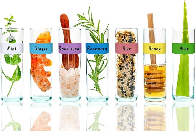 Hybsk 2x1 inch Color Direct Thermal Labels for Shipping, Barcodes, Address, Compatible with Rollo Label Printer & Zebra Desktop Printers,(2"x1",Purple)