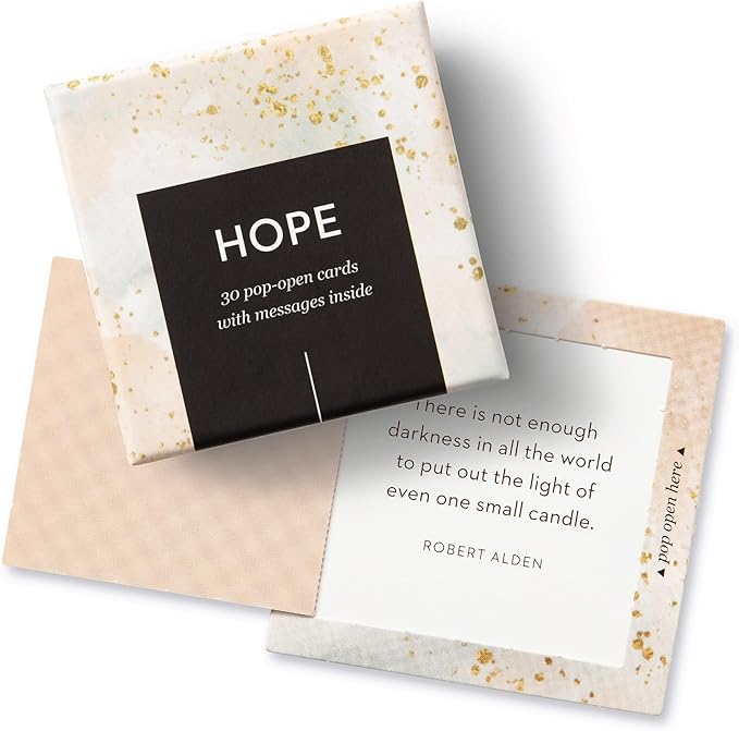Compendium ThoughtFulls Pop-Open Cards — Hope — 30 Pop-Open Cards, Each with a Different Inspiring Message Inside