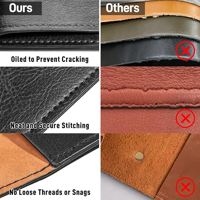 Black A4 PU Leather File Folders for Documents,Important Private File Organizer with String Tie Closure,Laptop Sleeve Notebook Case,Leather Portfolio Binder Envelopes, Filing Folder 1PC