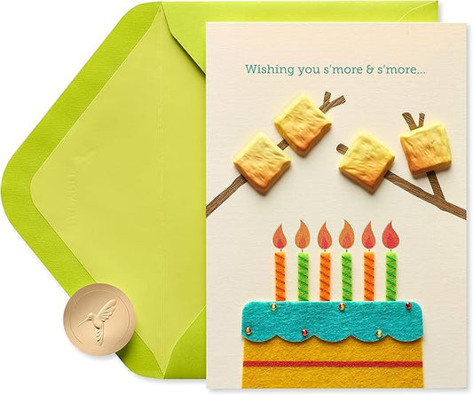 Papyrus Birthday Card (S'more Fun)