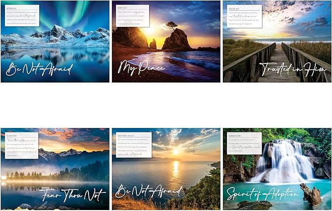 Be Not Afraid Bible Verse Wall Calendar 2025