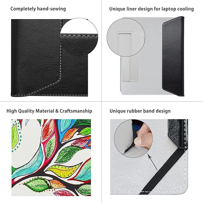 Alapmk Protective Case for 14" Dell Inspiron 14 5425 5420 5430/Inspiron 14 2-in-1 7425 7420/Inspiron 14 Plus 7420 & Asus Vivobook S 14 OLED K3402/M3402[Not fit Inspiron 14 5410 5418],Love Tree