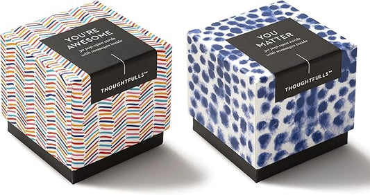 Compendium ThoughtFulls Pop-Open Cards — 2-Pack of You're Awesome, You Matter — 60 Pop-Open Cards, Each with a Different Message Inside