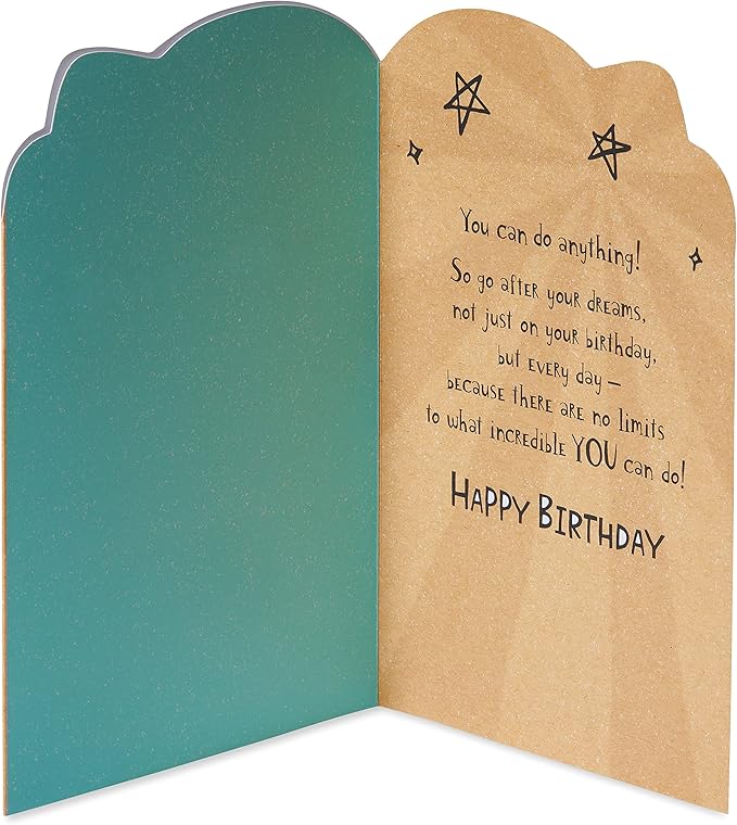 American Greetings Birthday Card for Grandson (You Can Do Anything)