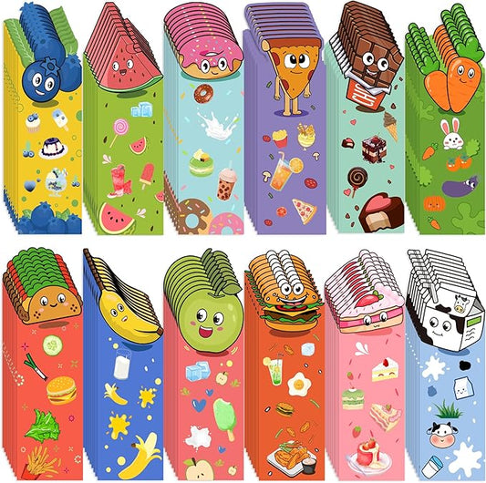 Book Marks, 108 Pcs Bookmarks for Kids, Book Marks for Reading, Kids Bookmarks, Cute Bookmarks, Bookmarks for Book Lovers, Classroom Prizes Elementary, Classroom Rewards, Book Markers for Girls