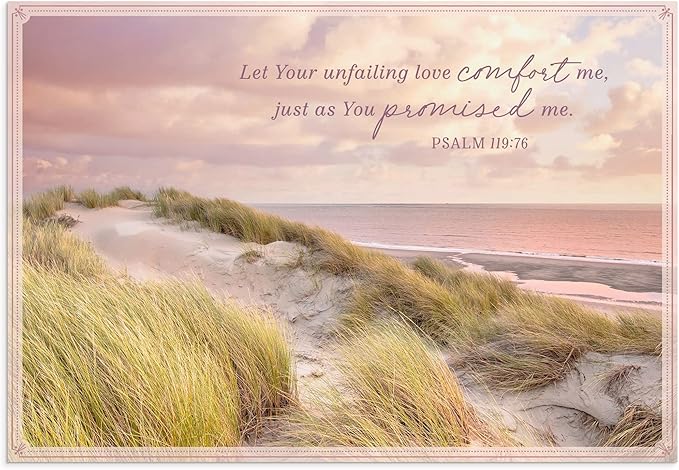 DaySpring - Sympathy - Blessed are Those Who Mourn - 4 Nature Landscape Design Assortment with Scripture - 12 Sympathy Boxed Cards & Envelopes (U0060)