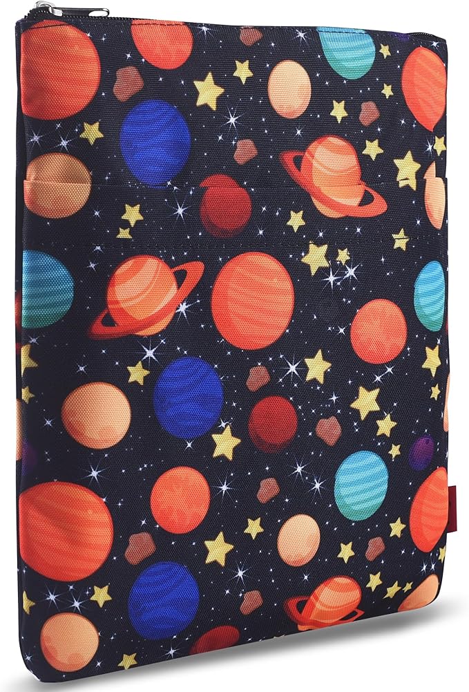 Book Sleeve for Book Lovers, Bookish Book Protector, Book Covers for Paperbacks, Washable Fabric, Book Sleeves with Zipper, Medium 11 Inch X 8.7 Inch