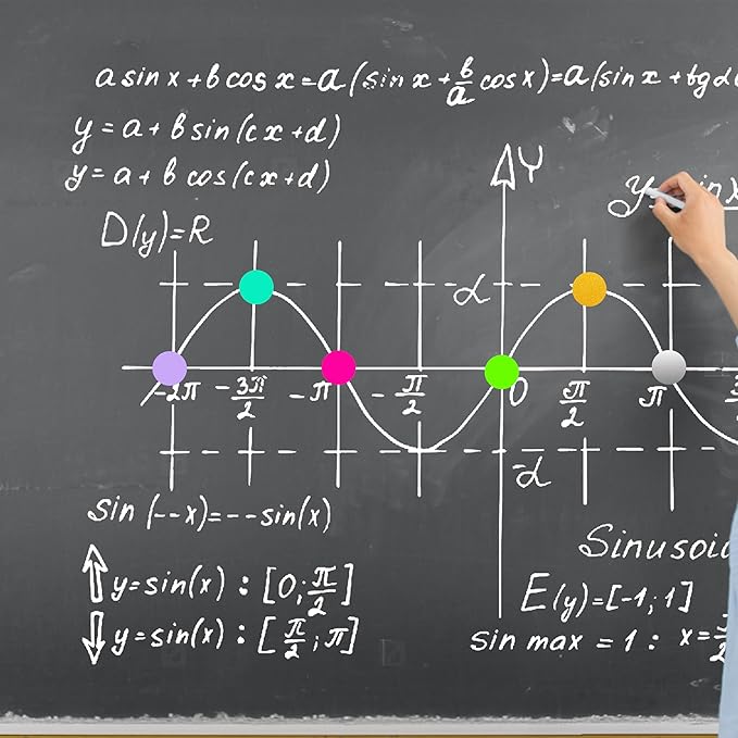 PARLAIM 0.75" Round Color Coding Circle Dot Labels in Roll, 1000 Stickers per Dispenser Box, 3/4 inch Diameter for Office and Business, Aqua