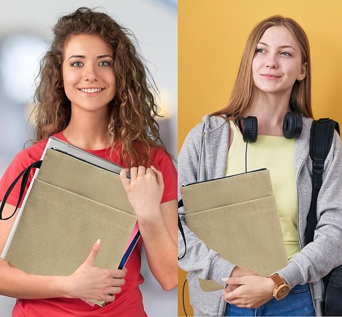 DSIUE Book Sleeve, Book Covers for Paperbacks with Zipper, Book Lover Gifts