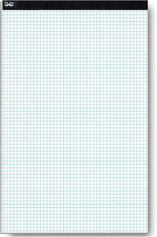 Mr. Pen Graph Paper, Grid Paper, 4x4 (4 Squares per inch), 17"x11", 22 Sheet