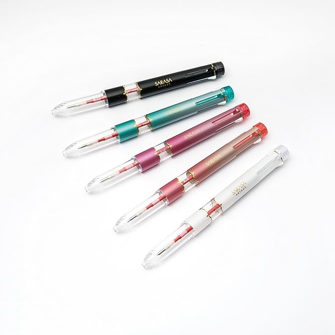 Zebra Sarasa Select B-RNJK5-BG Ballpoint Pen Refills, Sarasa NJK-0.5 Core, Blue Green, 10 Pieces