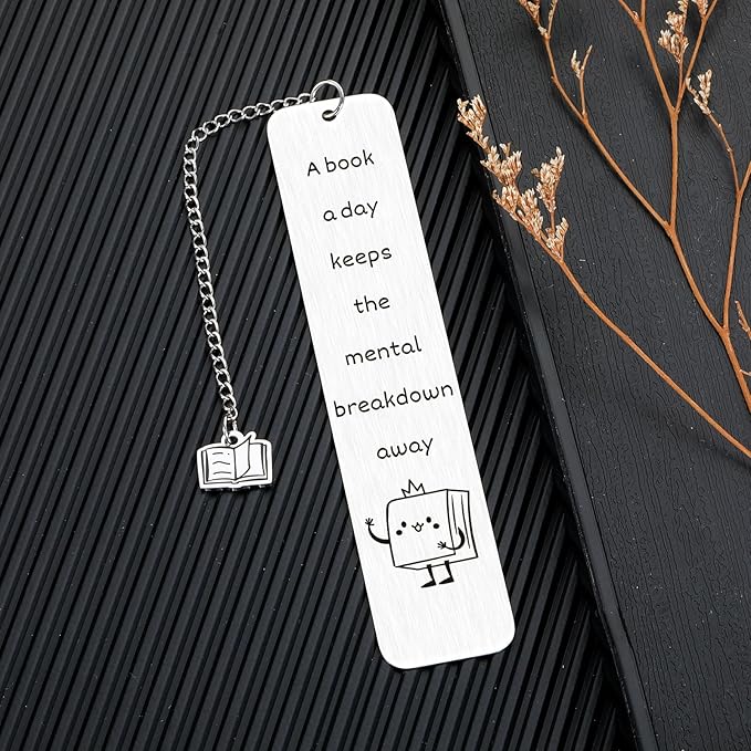 Book Marks Reading Women, Gifts for Book Lovers, Funny Bookmarks for Book Lovers Bookish Bookworm, Book Marks for Women Men Friends Daughter Son Graduation Christmas Birthday Gifts for Women Girls