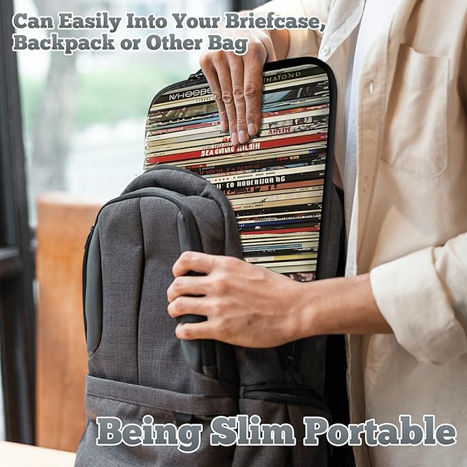 Universal Laptop Sleeve Tablet Case 12 inch, Books Slim Carrying Case Durable Handbag Travel Laptop Bag for Surface Pro 9 8 7/Laptop Go 2 3, MacBook Air 11/12