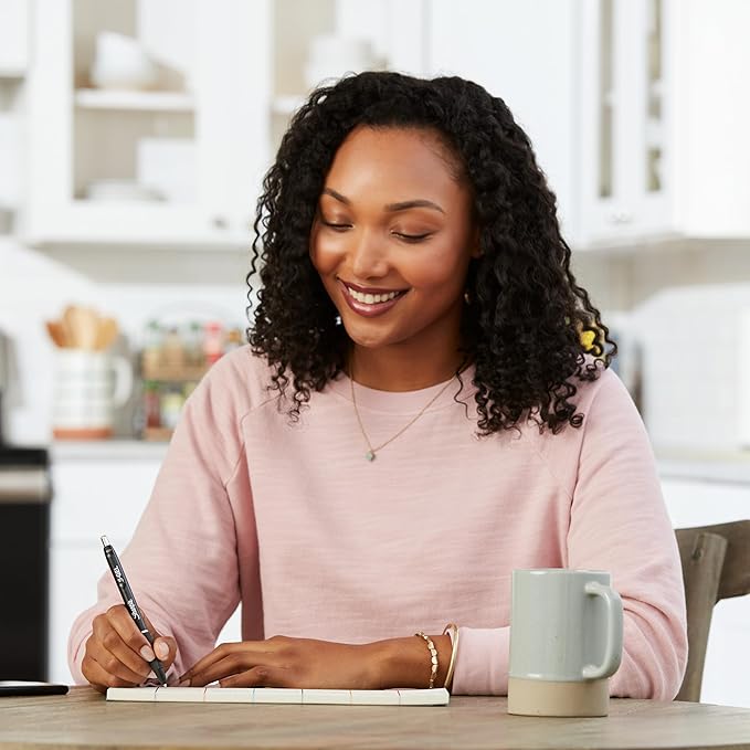 Sharpie S-Gel, Gel Pens, Drawing Pens, Gel Ink Pens For Journaling, Writing Pens, Coloring Pens, Medium Point Pens (0.7Mm), Blue Ink Gel Pen, 12 Count