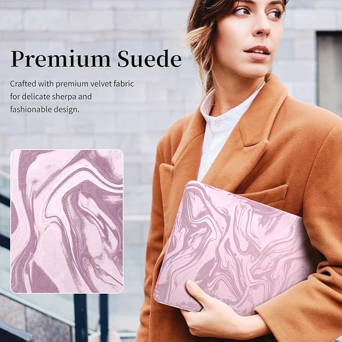 Velvet Pink Ripple Design for MacBook Pro 13 inch Case A2338 A2289 A2251 A2159 A1989 A1708 A1706 (2024-2016)