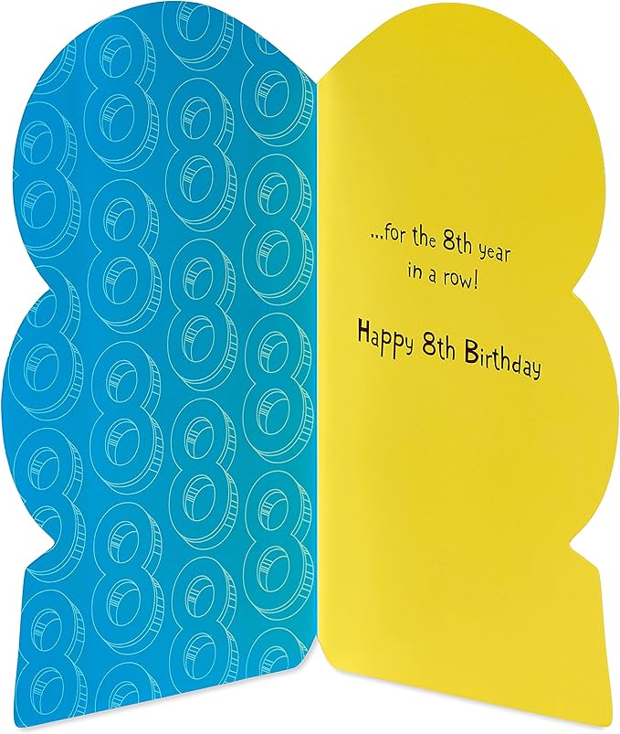 American Greetings 8th Birthday Card (World Record)