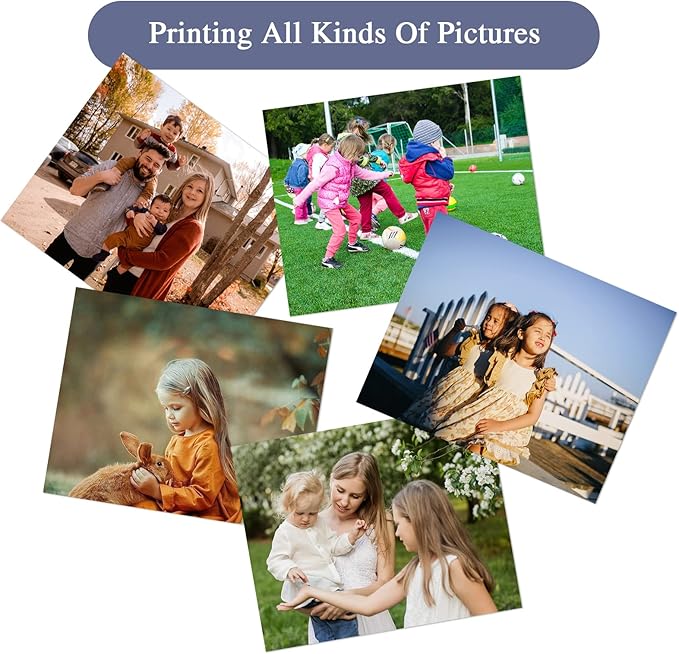 ZBEIVAN Photo Paper 8x10 inch High Glossy Paper 100 Sheets, 200 GSM Paper for Printer