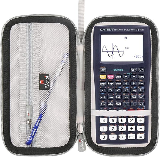 Mchoi Hard Carry Case Suitable for CATIGA Scientific Graphic Calculator CS229 CS121, Case Only