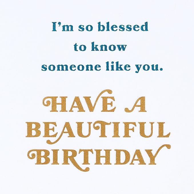 American Greetings Religious Birthday Card (Someone Like You)