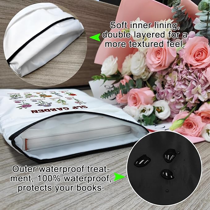 Romantasy Dark Academia Dragons Book Sleeve, Fantasy Novel Reader Gift, Bookish Gifts, Book Inspired Gift, Paperback Book Protector Book Cover Dragons Lovers Book Gifts (Dragons Book-Beige2)