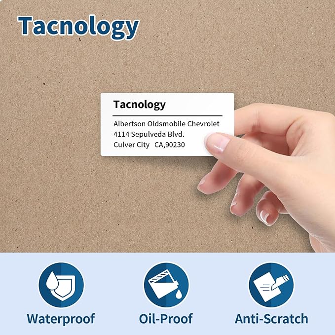 12 Rolls Direct Thermal Labels Compatible DYMO 30336 1" x2-1/8 Address & Barcode Labels, 6000Pcs Multipurpose Replacement for DYMO Label Writer 450, 450 Turbo, 4XL & Zebra Desktop Printers