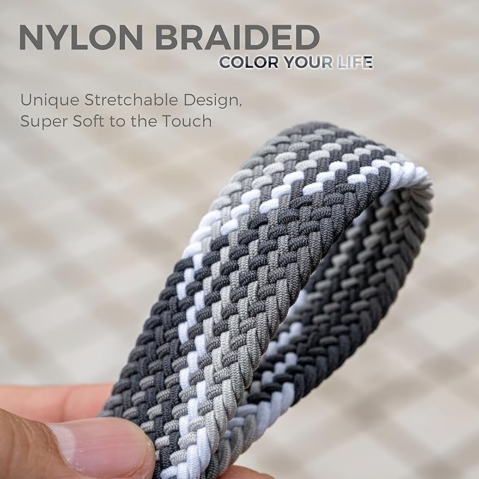 SENLLY Car Keychain, Stretchy Key Holder, Original Elastic Anti-Drop Design Finger Lanyard Strap