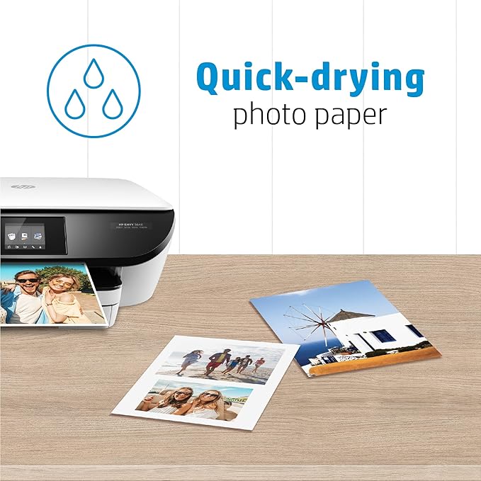 HP Everyday Photo Paper, Glossy, 8.5x11 in, 25 sheets (Q5498A)