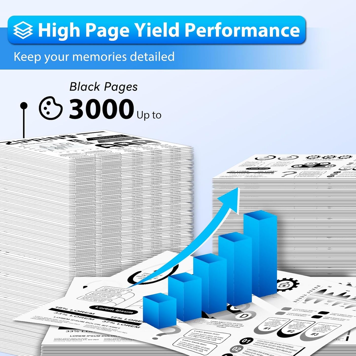 ZIPRINT TN830XL Toner 4 Pack(with chip) Compatible Replacement for Brother tn830 tn 830xl tn830/xl/v tn 830 Toner for HL-L2460DW HL-L2405W DCP-L2640DW MFC-L2820DW MFC-L2900DW HL-L2480DW Printer