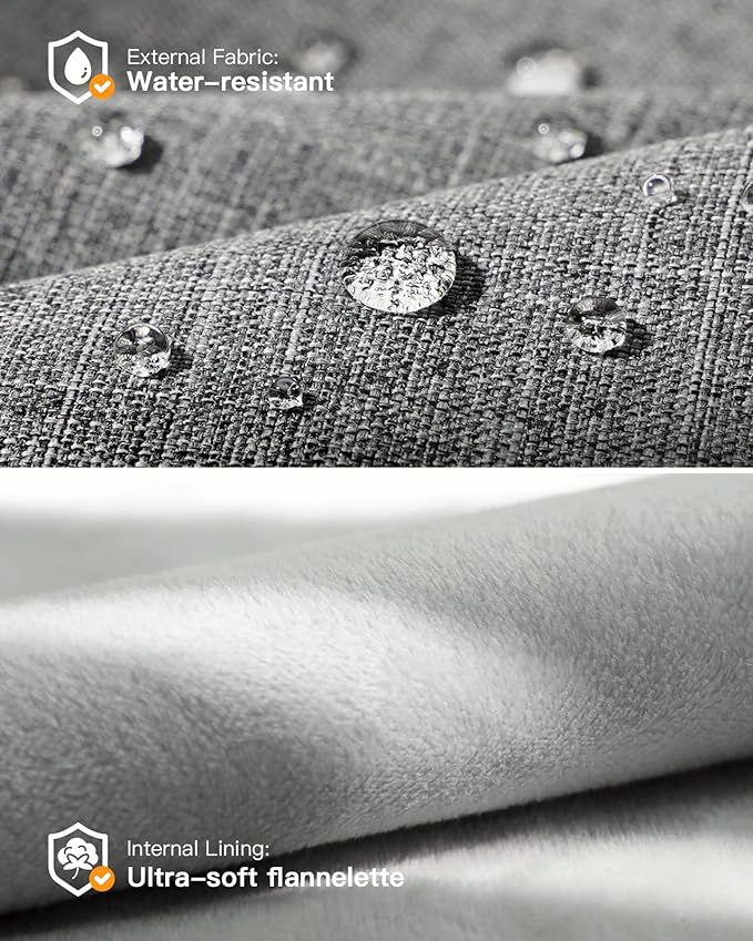 Inateck 360° Protective Laptop Bag with Accessory Bag, Compatible with 14-inch MacBook Pro/Max M4 M3 M2 M1 2021-2024, Gray