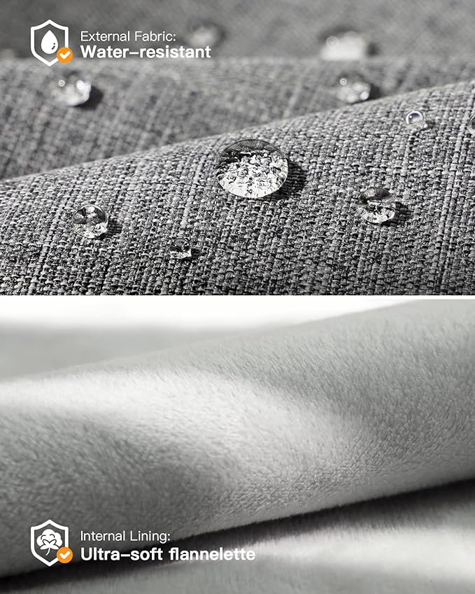 Inateck 360° Protective Laptop Bag with Accessory Bag, Compatible with 16-inch MacBook Pro/Max M4 M3 M2 M1 2019-2023, Gray