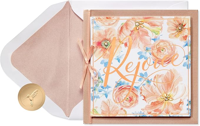 Papyrus Religious Easter Card (The Lord Has Risen)