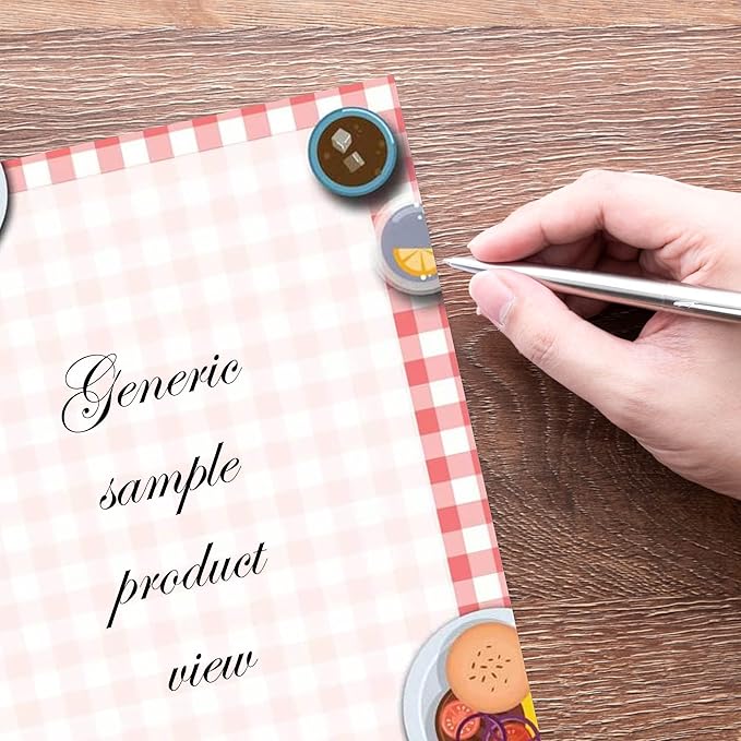 Summertime Backyard BBQ Letterhead Laser & Inkjet Printer Paper, 100 pack